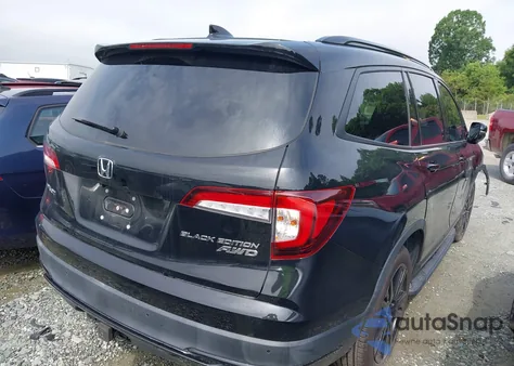 2021 Honda Pilot Awd Black Edition from USA, damaged, VIN 5FNYF6H72MB057393